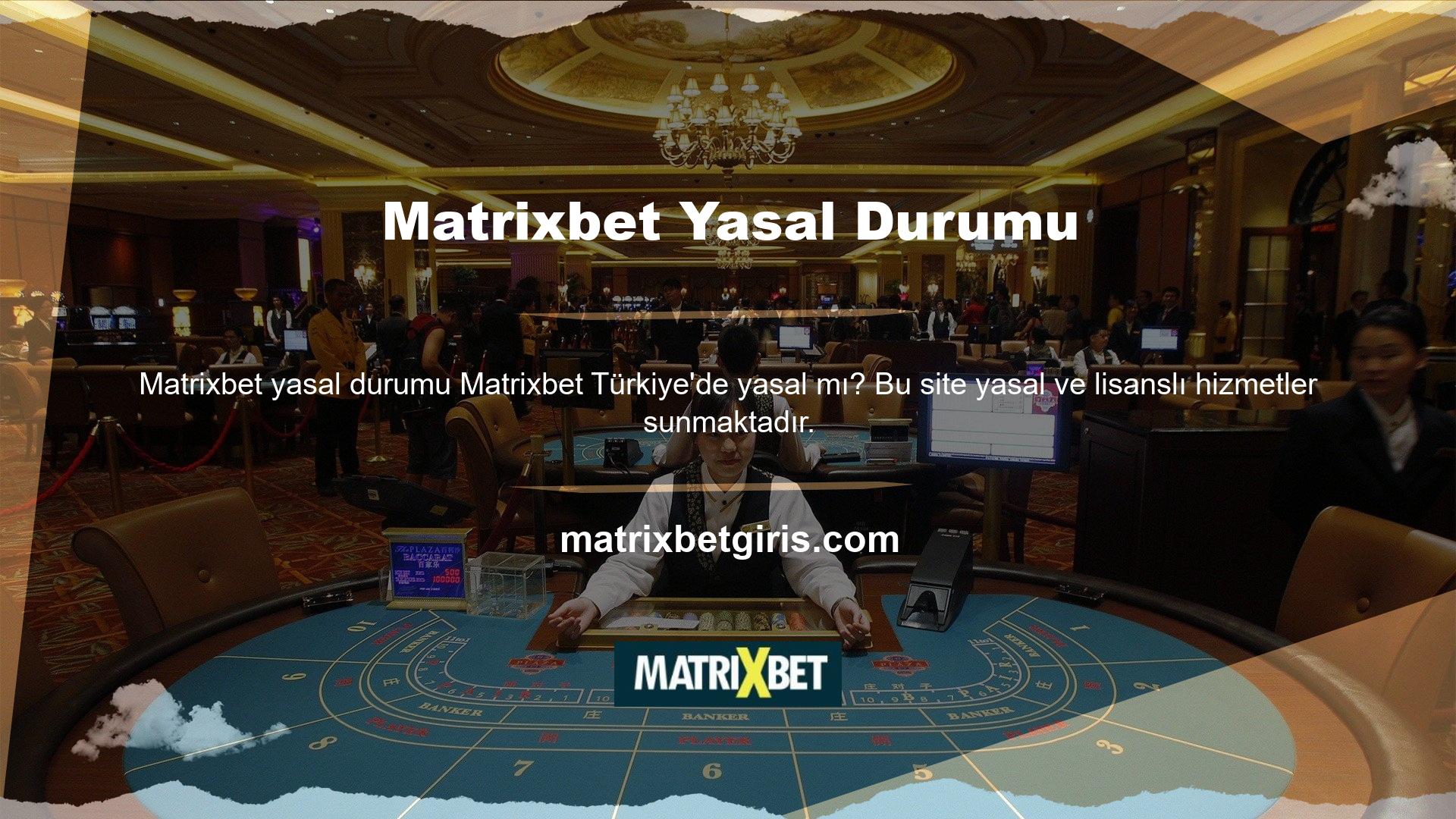 Sitemizin lisansı ile gerekli imkanları kazanmış olup, kanunlar çerçevesinde faaliyet göstermeye devam edeceğiz